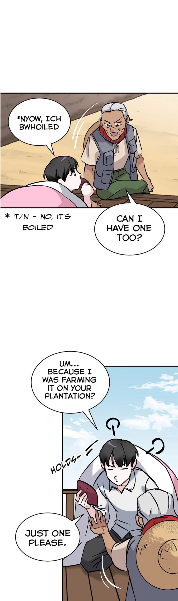 Leveling Up, by Only Eating! Chapter 21 page 29 - Chapter 21: Potatoes