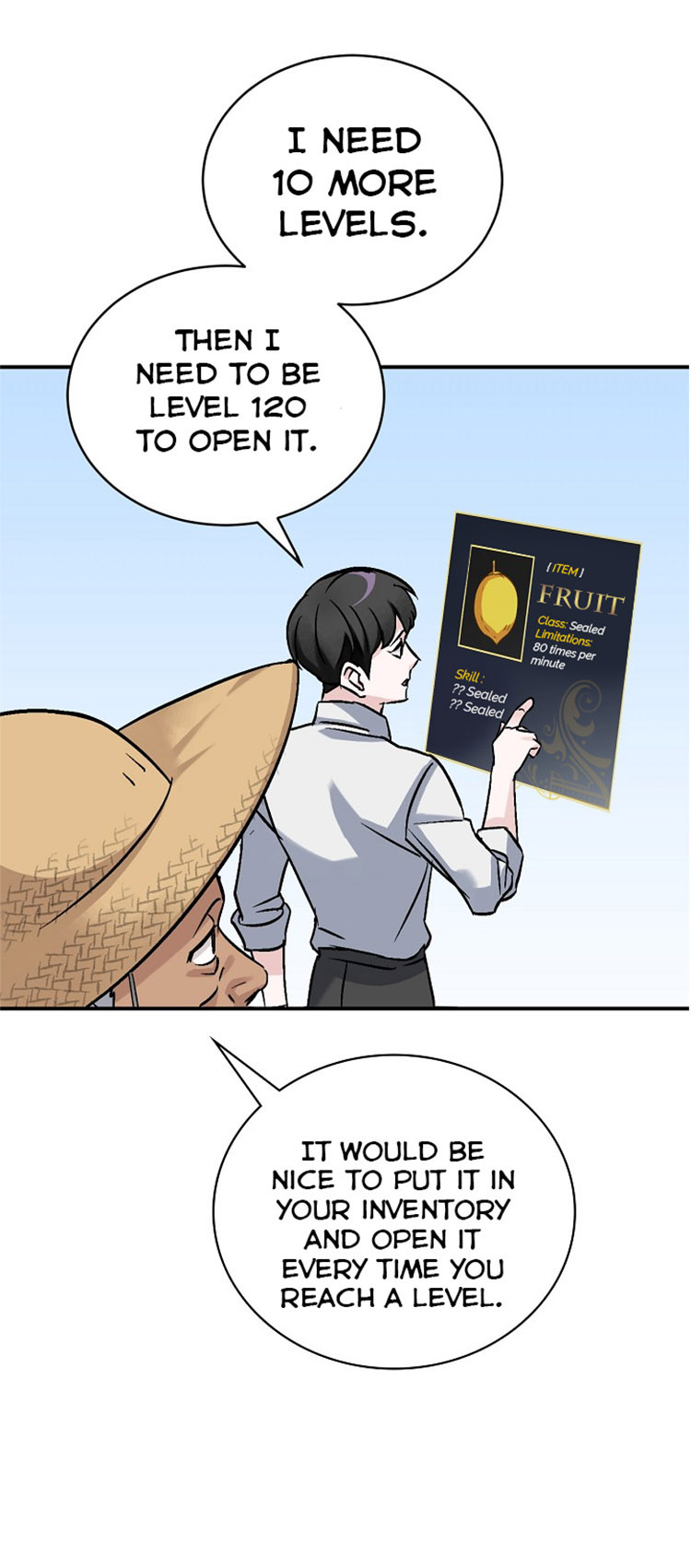 Leveling Up, by Only Eating! Chapter 23 page 54 - Chapter 23: Reality