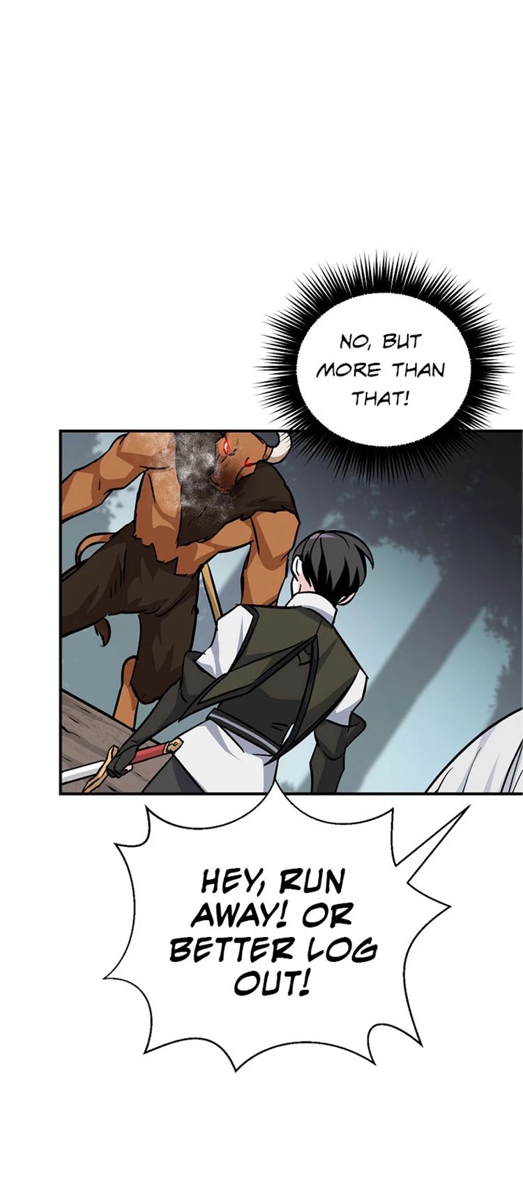 Leveling Up, by Only Eating! Chapter 28 page 3 - Chapter 28: Minotaur