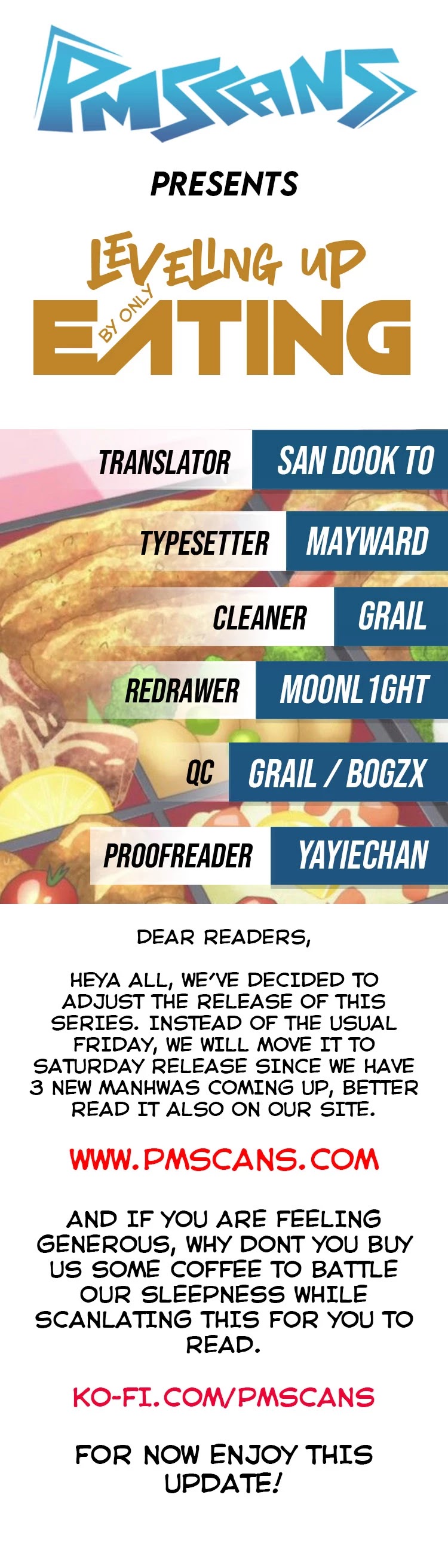Leveling Up, by Only Eating! Chapter 33 page 1 - Chapter 33: Aid