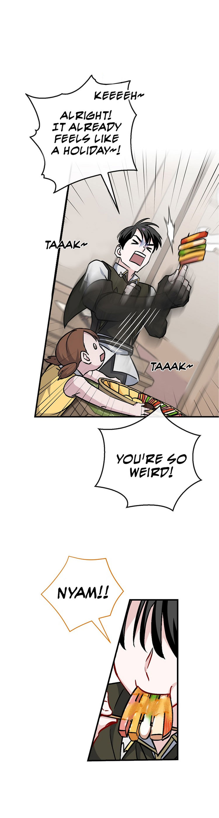 Leveling Up, by Only Eating! Chapter 35 page 44 - Chapter 35: Blacksmith