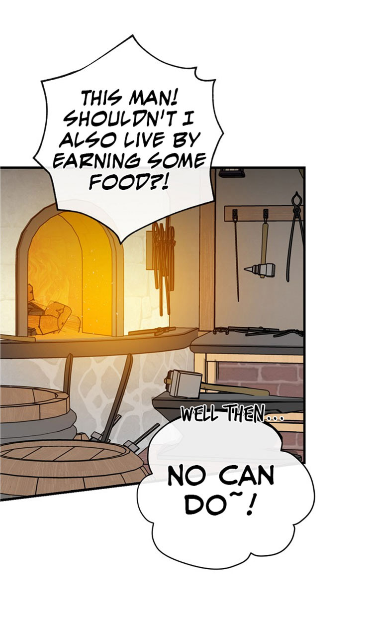 Leveling Up, by Only Eating! Chapter 35 page 54 - Chapter 35: Blacksmith