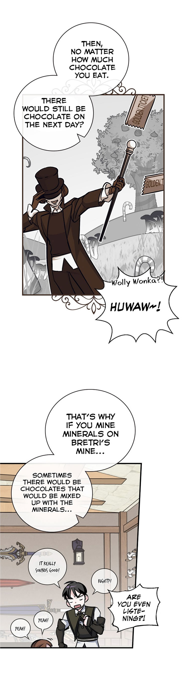 Leveling Up, by Only Eating! Chapter 36 page 9 - Chapter 36: Chocolate
