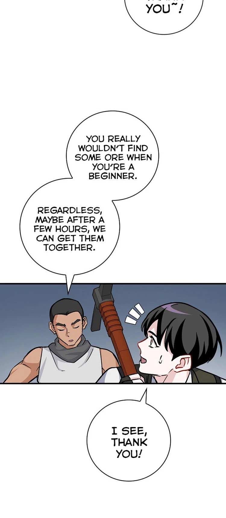 Leveling Up, by Only Eating! Chapter 37 page 43 - Chapter 37: Mining