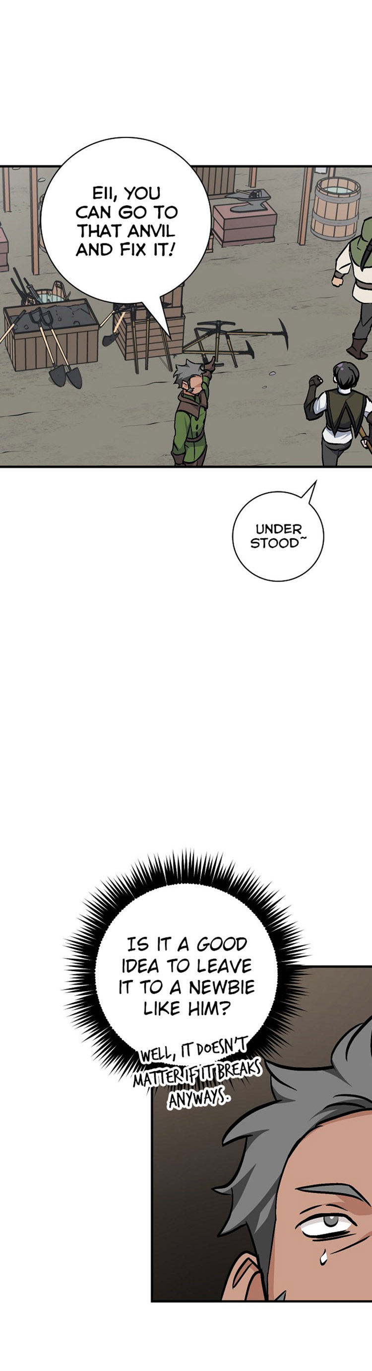 Leveling Up, by Only Eating! Chapter 37 page 5 - Chapter 37: Mining