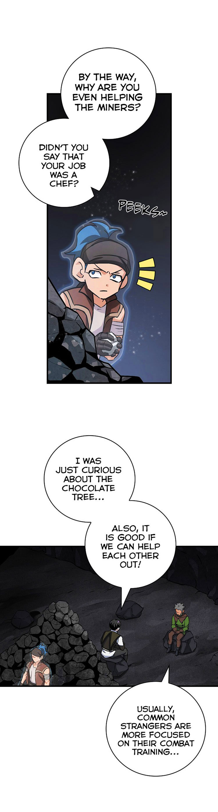 Leveling Up, by Only Eating! Chapter 38 page 39 - Chapter 38: Truth