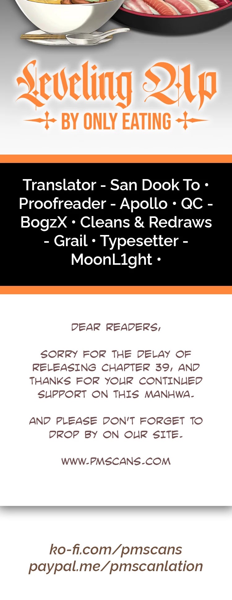 Leveling Up, by Only Eating! Chapter 39 page 2 - Chapter 39: Key
