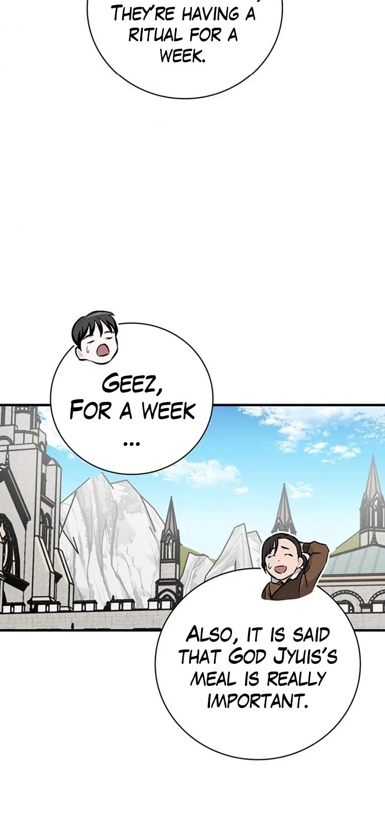 Leveling Up, by Only Eating! Chapter 64 page 20 - Chapter 64: God