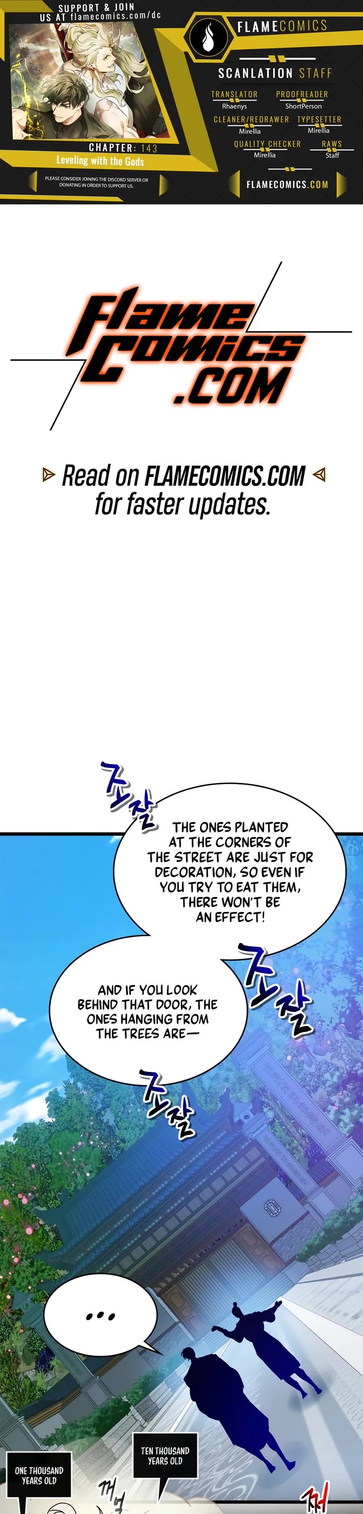 Leveling With The Gods Chapter 143 page 1 - Chapter 143