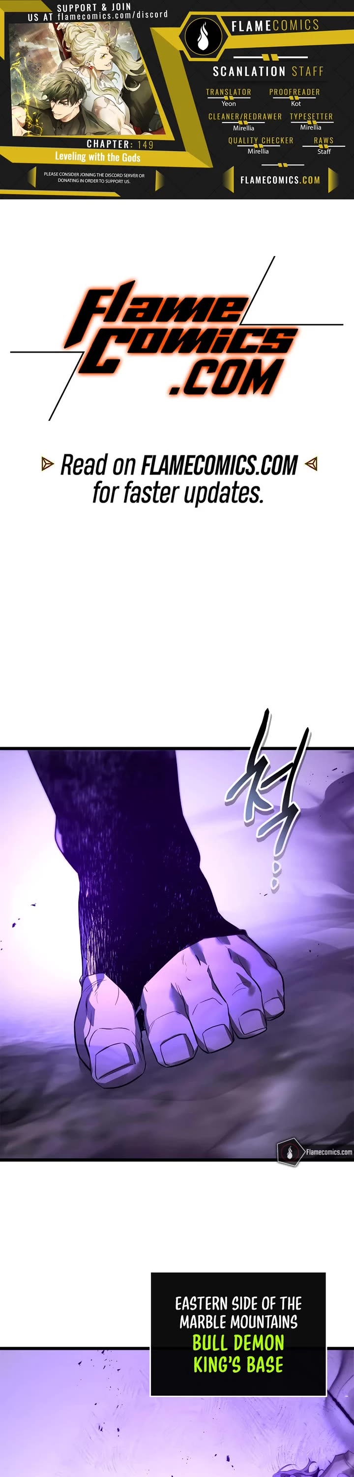 Leveling With The Gods Chapter 149 page 1 - Chapter 149