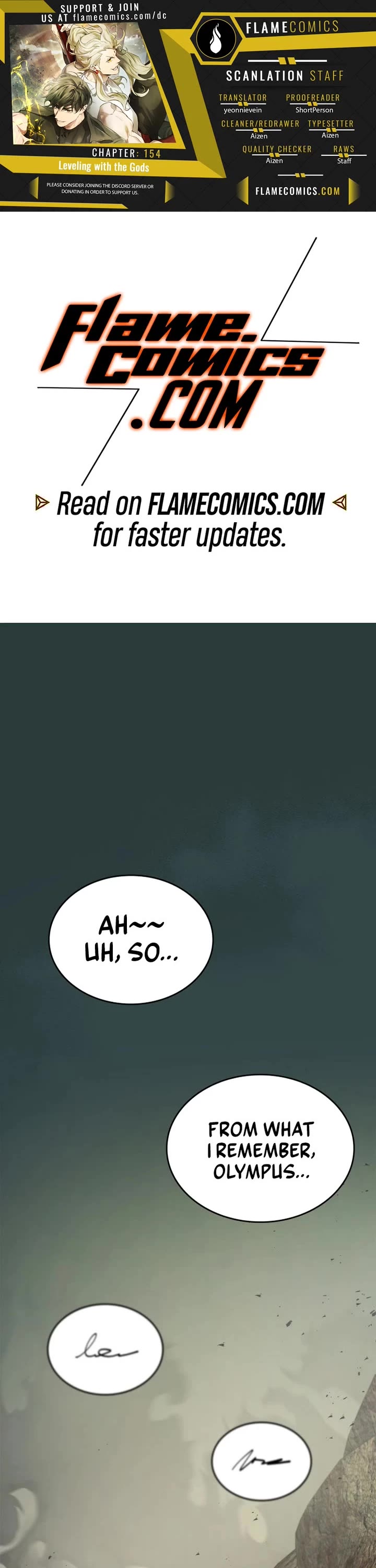 Leveling With The Gods Chapter 154 page 1 - Chapter 154