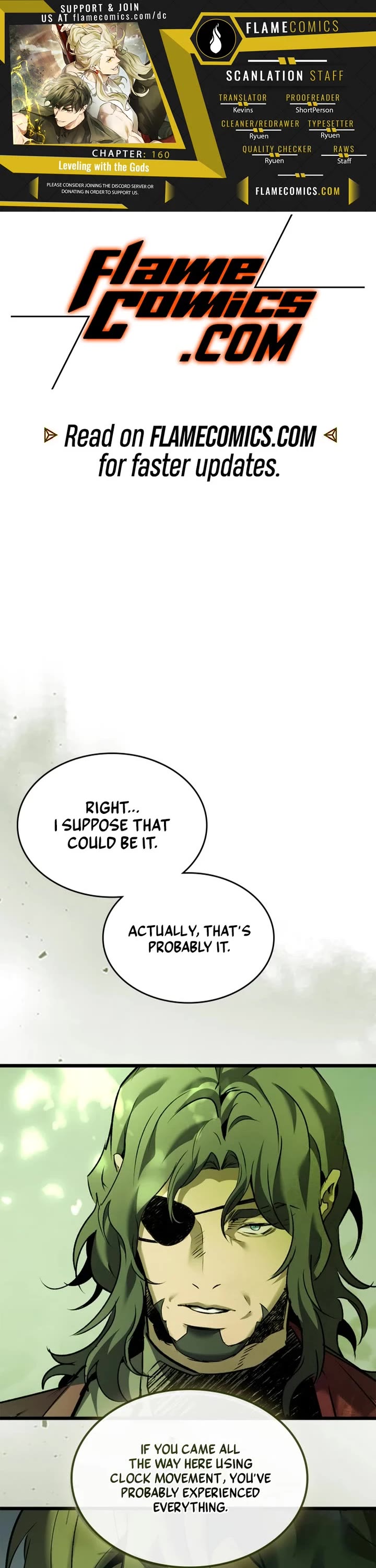 Leveling With The Gods Chapter 160 page 1 - Chapter 160