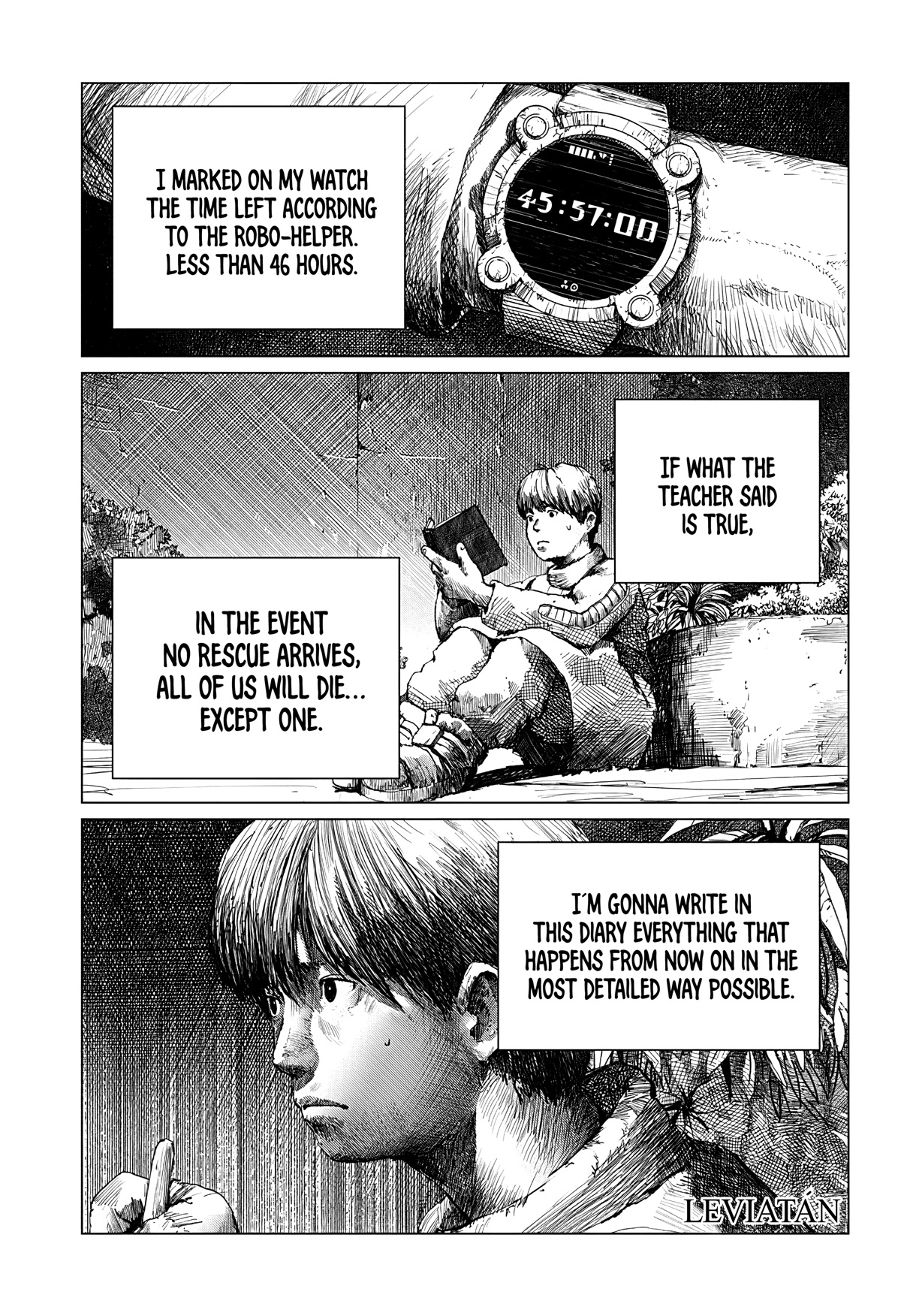 Leviathan (Kuroi Shiro) Chapter 2 page 2 - Chapter 2: Product of the imagination
