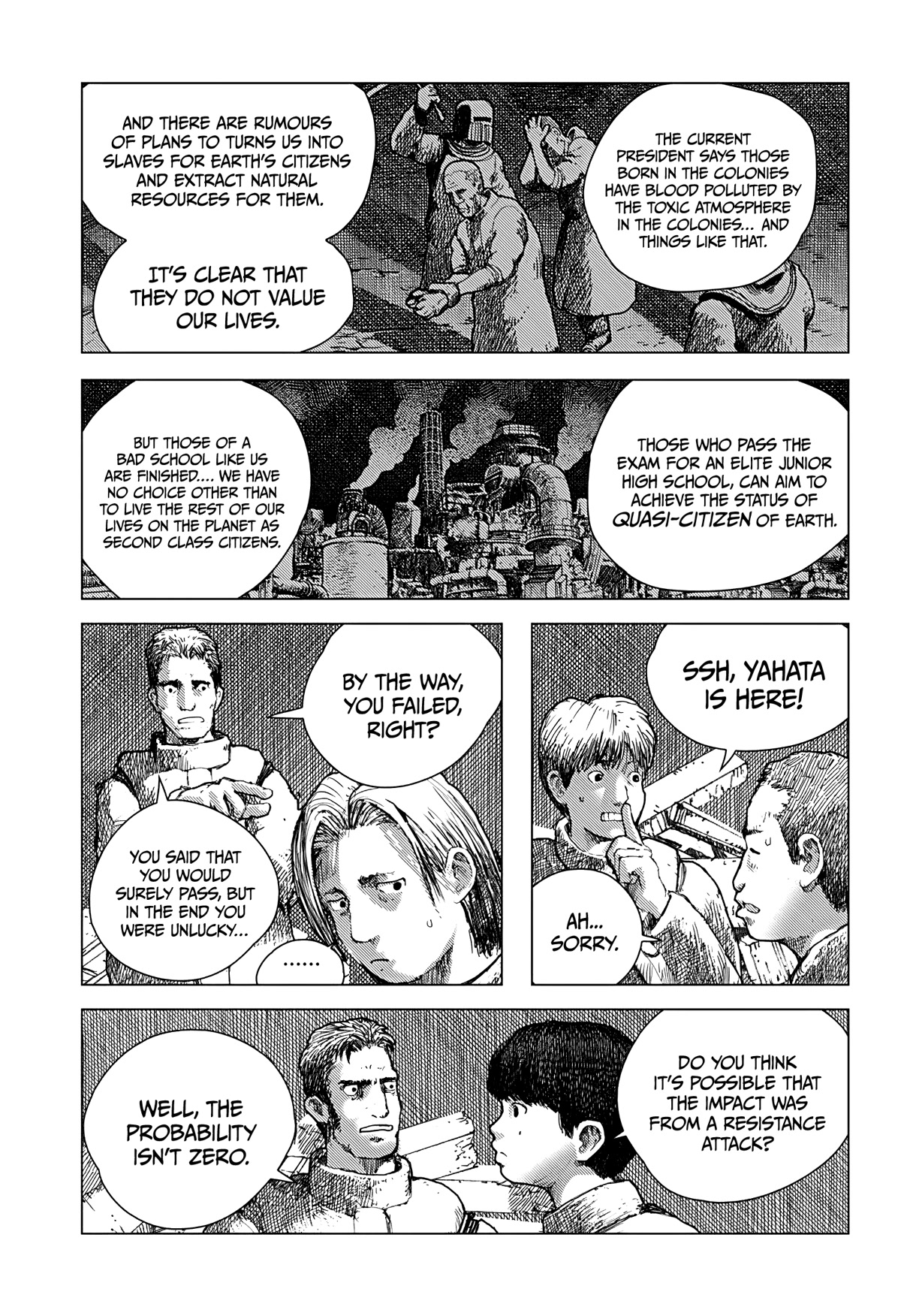 Leviathan (Kuroi Shiro) Chapter 3 page 17 - Chapter 3: The trap of the dead