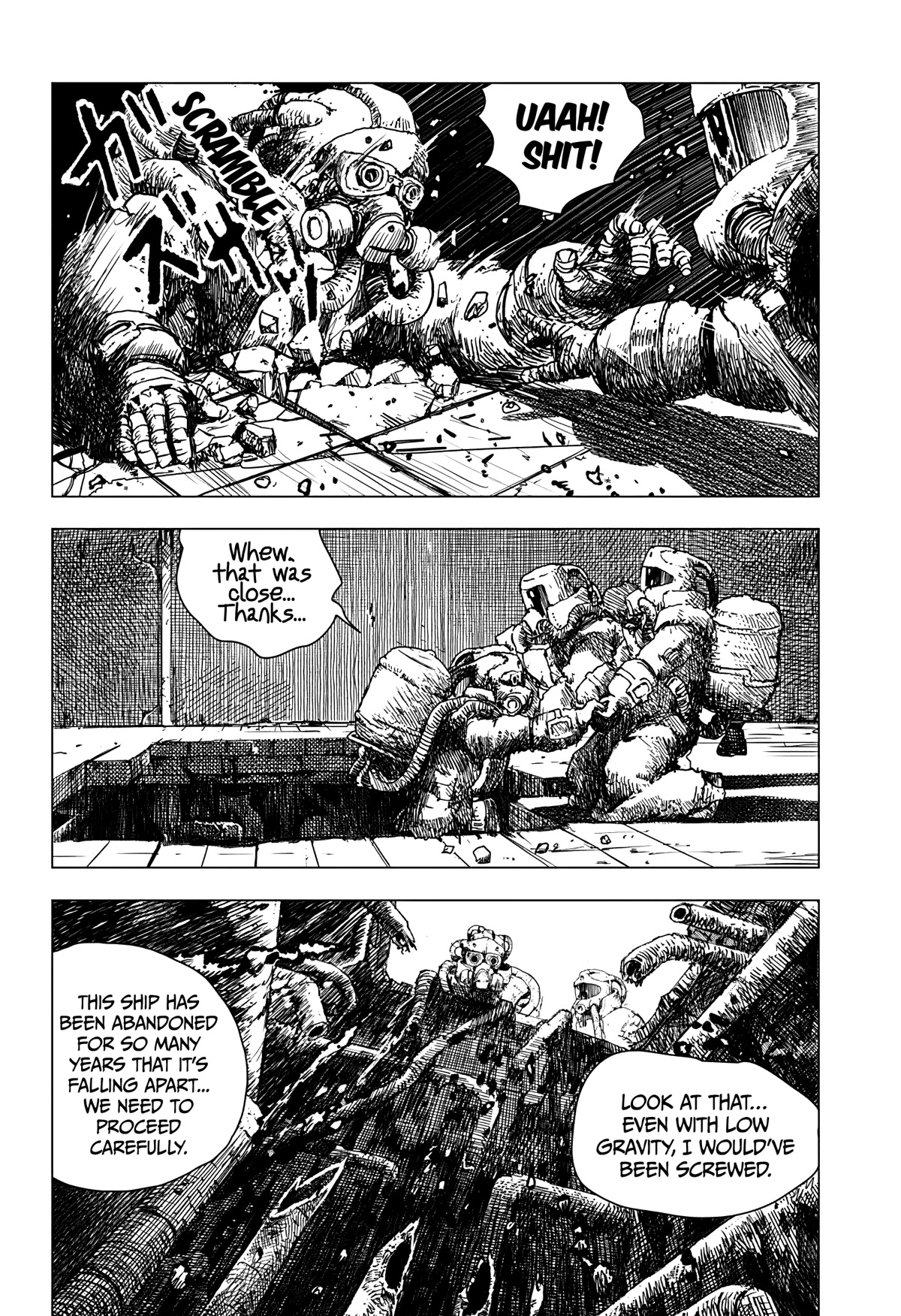 Leviathan (Kuroi Shiro) Chapter 3 page 4 - Chapter 3: The trap of the dead