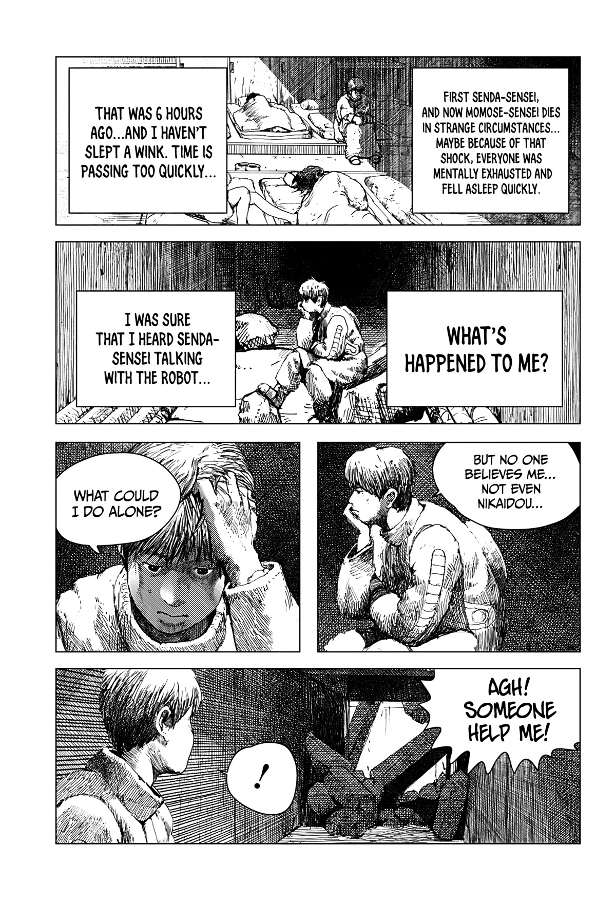 Leviathan (Kuroi Shiro) Chapter 3 page 5 - Chapter 3: The trap of the dead