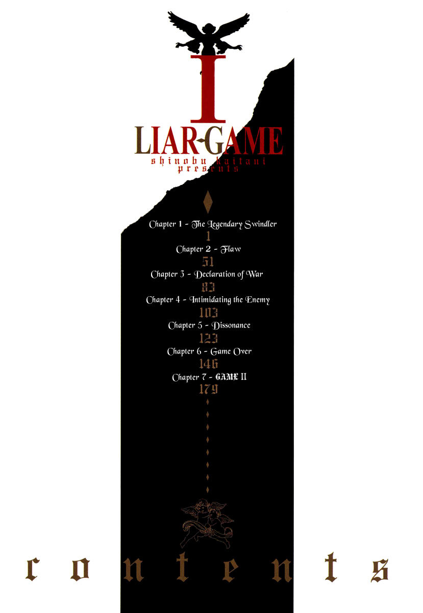 Liar Game Chapter 1 page 6 - Chapter 1: The Legendary Swindler