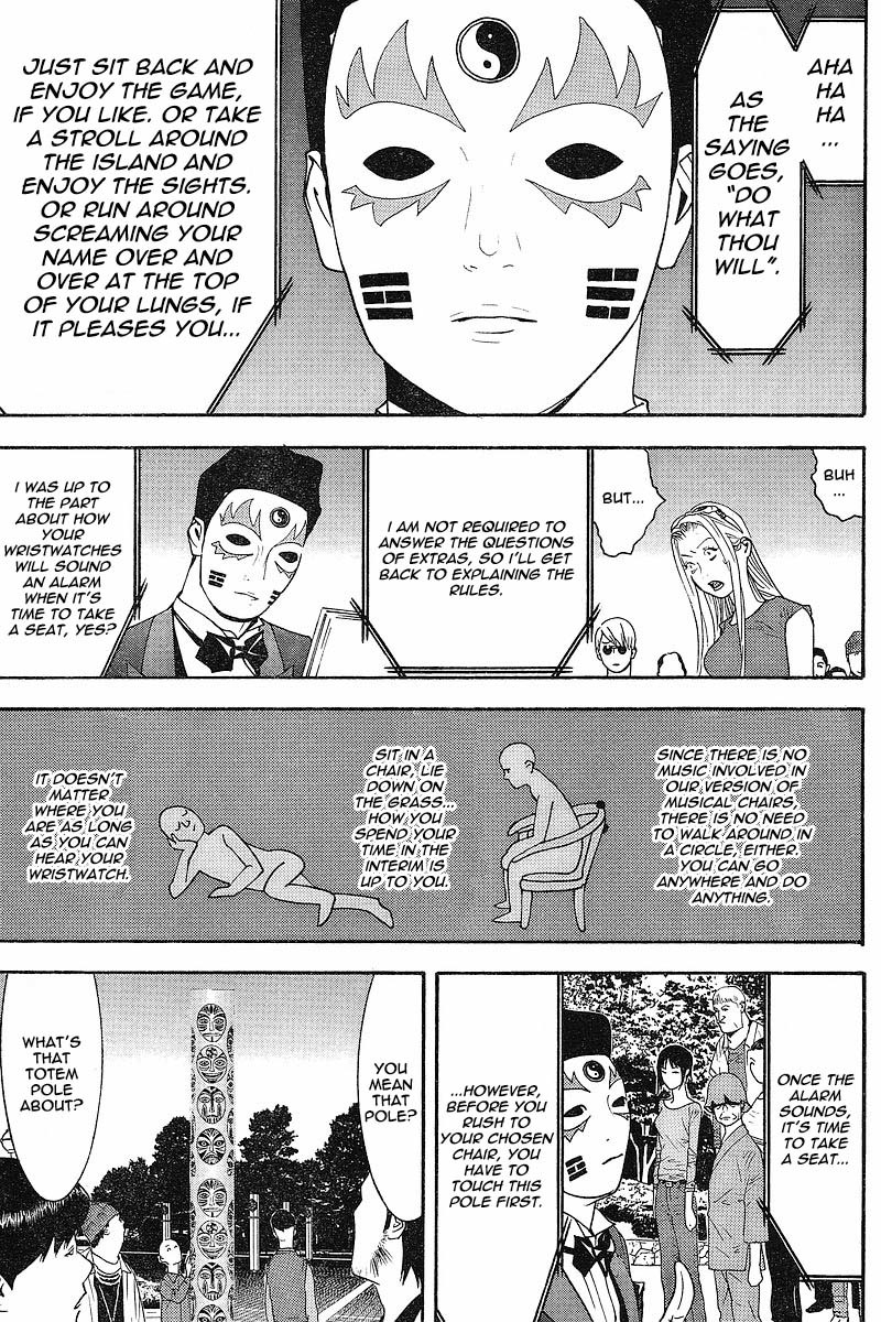 Liar Game Chapter 104 page 5 - Chapter 104: Musical Chairs