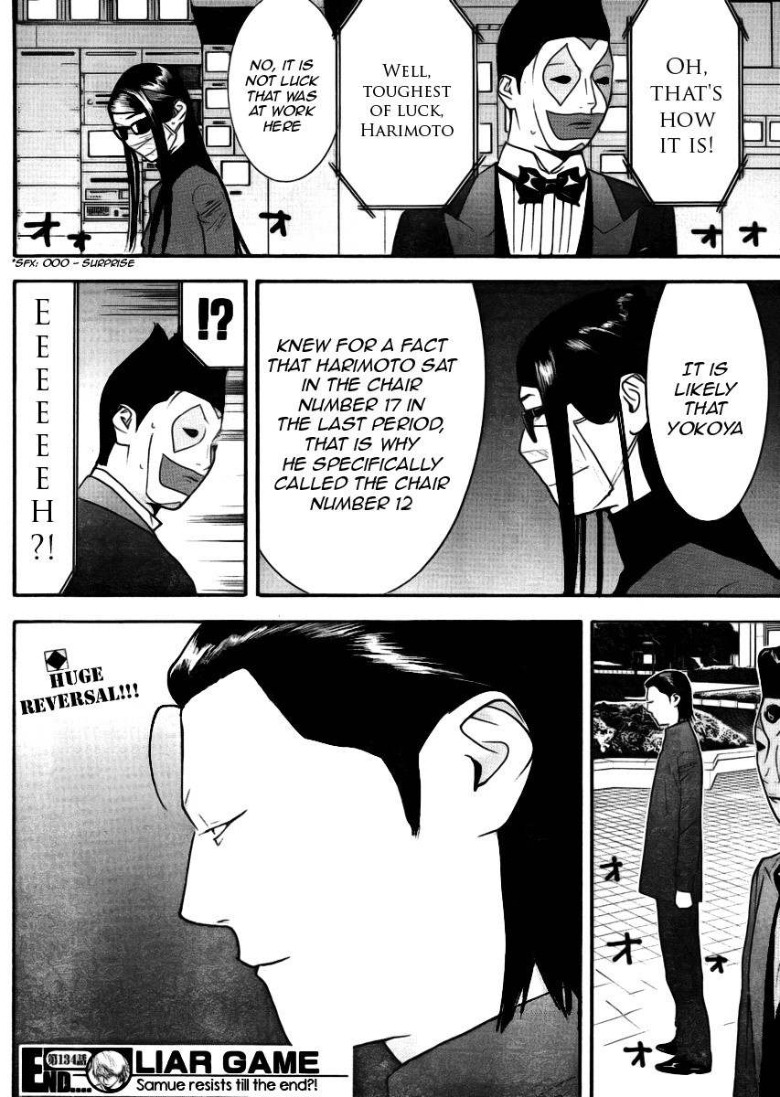 Liar Game Chapter 134 page 19 - Chapter 134: Counterattack