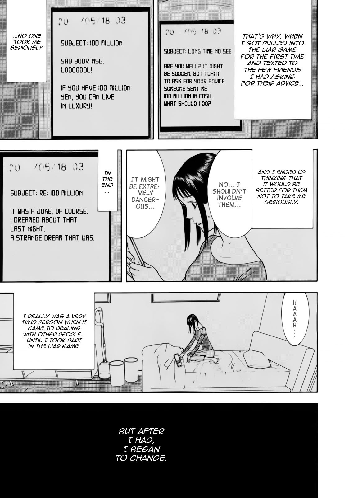 Liar Game Chapter 139 page 10 - Chapter 139: Resolve