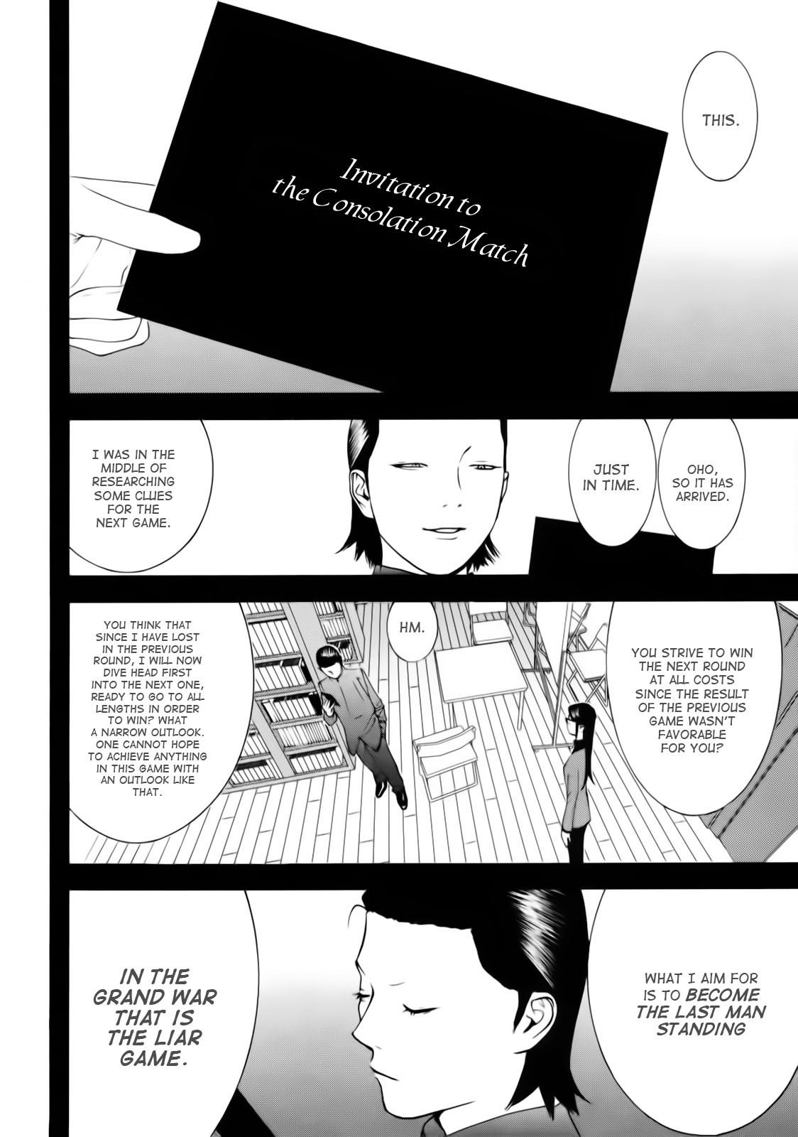 Liar Game Chapter 140 page 4 - Chapter 140: A White Lie