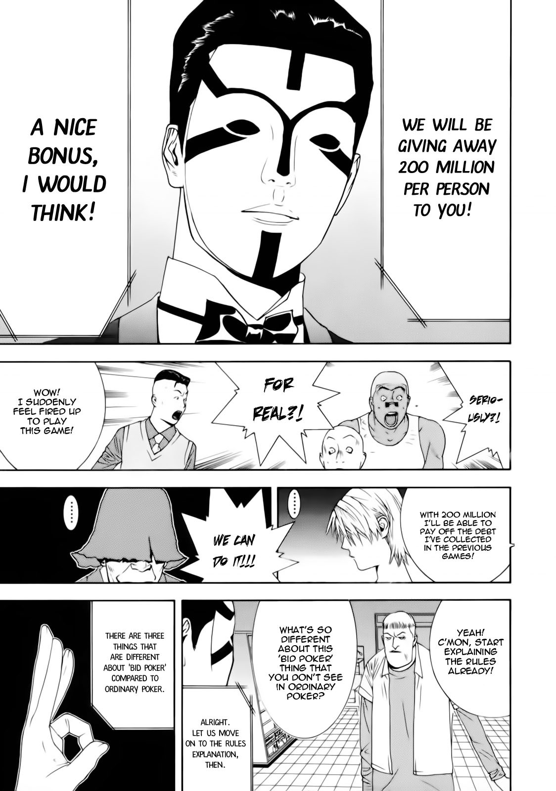 Liar Game Chapter 141 page 5 - Chapter 141: Bid Poker
