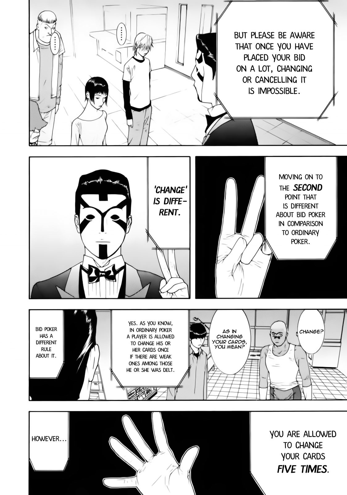 Liar Game Chapter 141 page 8 - Chapter 141: Bid Poker