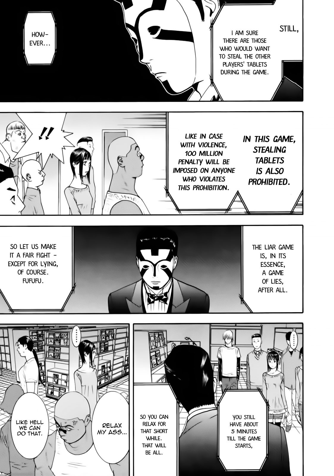 Liar Game Chapter 146 page 5 - Chapter 146: Foolhardiness