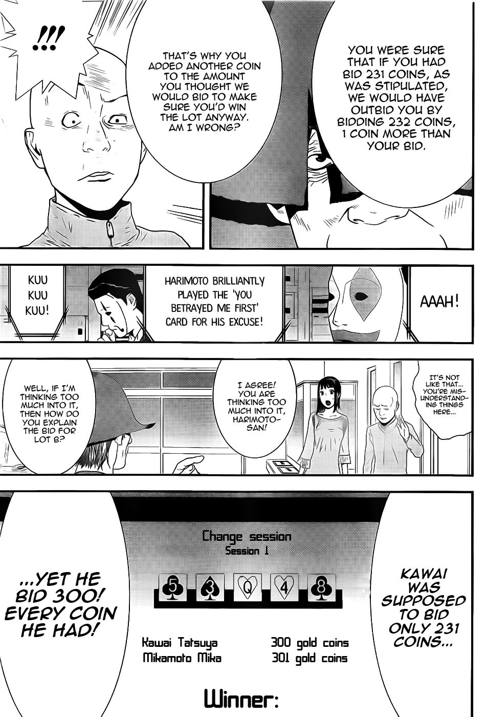 Liar Game Chapter 155 page 15 - Chapter 155: Falsehood