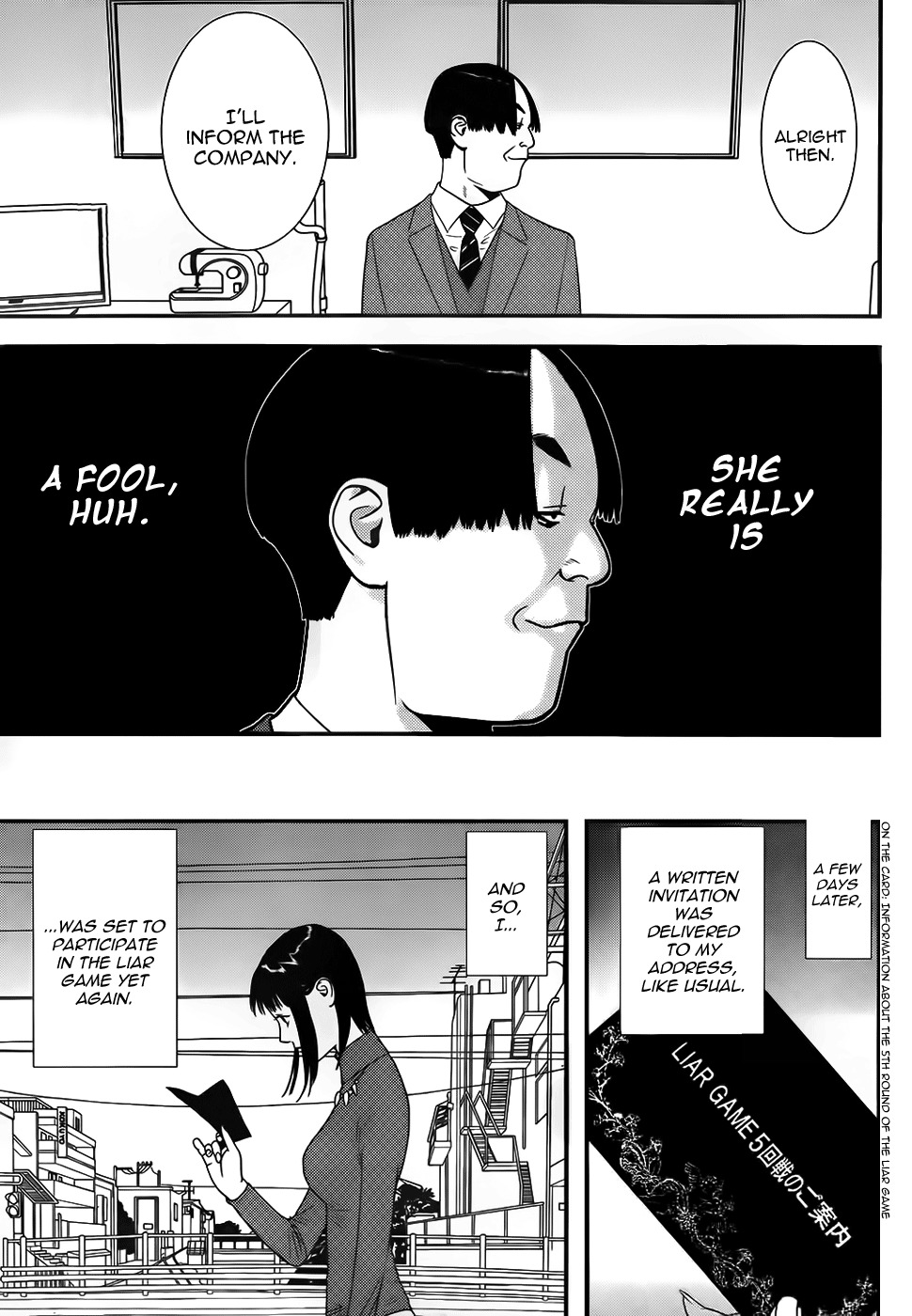 Liar Game Chapter 170 page 13 - Chapter 170: Convening
