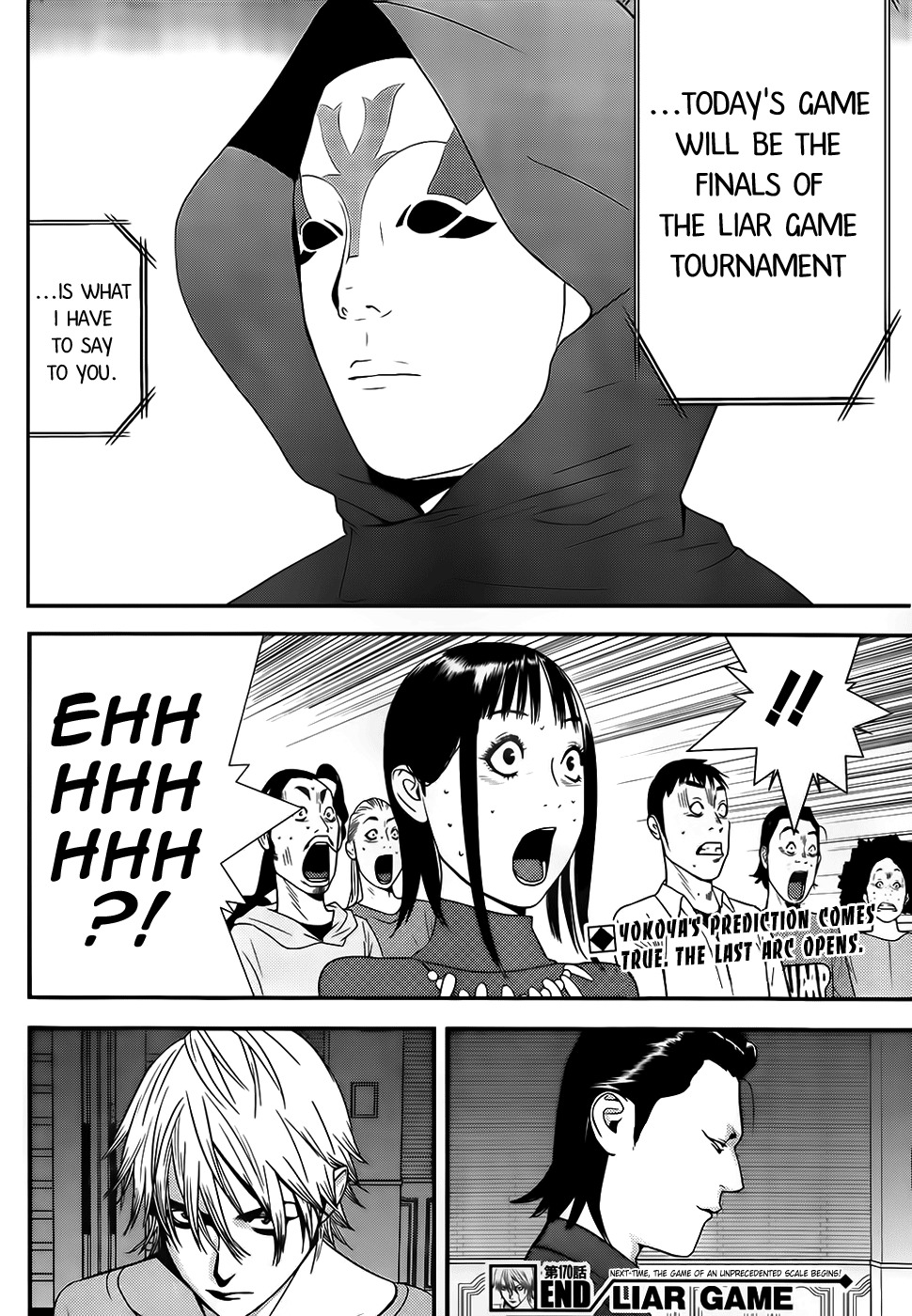 Liar Game Chapter 170 page 26 - Chapter 170: Convening