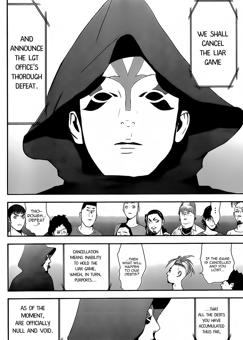 Liar Game Chapter 200 page 16 - Chapter 200: Move of Trust