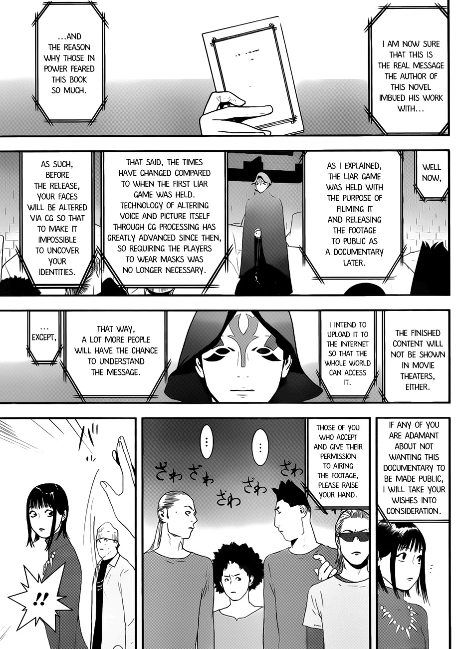 Liar Game Chapter 201 page 15 - Chapter 201: Liar Game