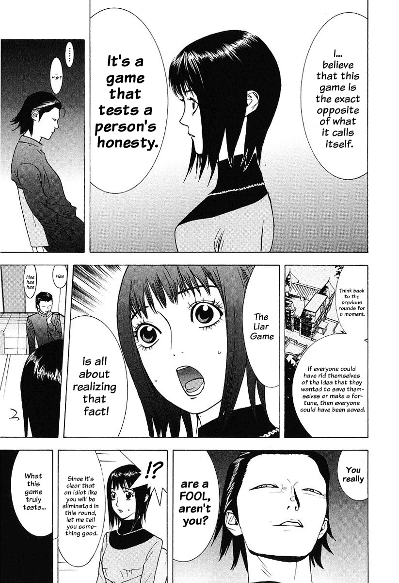 Liar Game Chapter 35 page 11 - Chapter 35: Confrontation