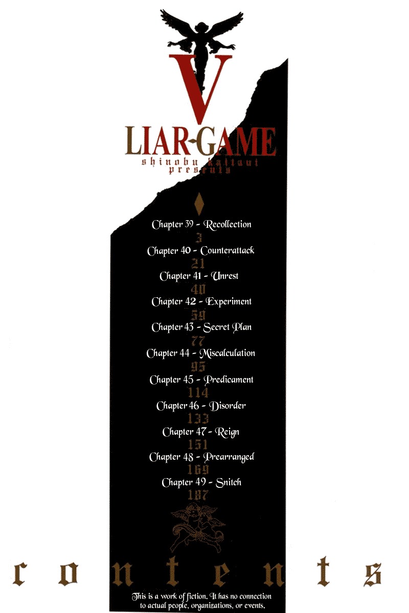 Liar Game Chapter 39 page 6 - Chapter 39: Recollection