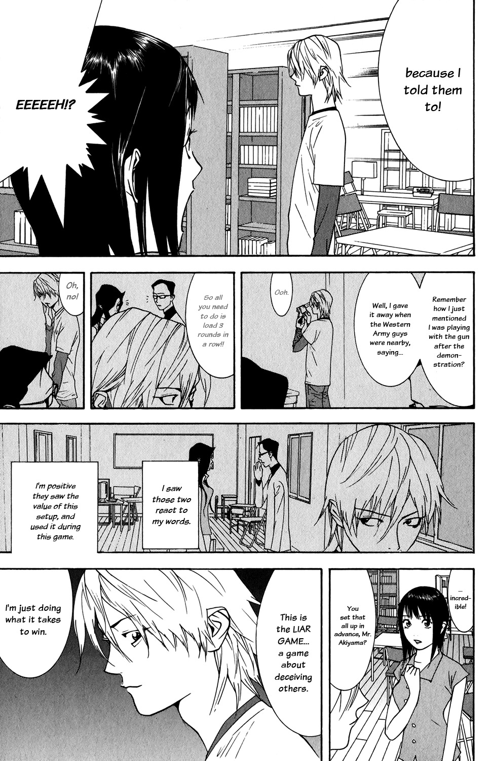 Liar Game Chapter 63 page 13 - Chapter 63: Shoot