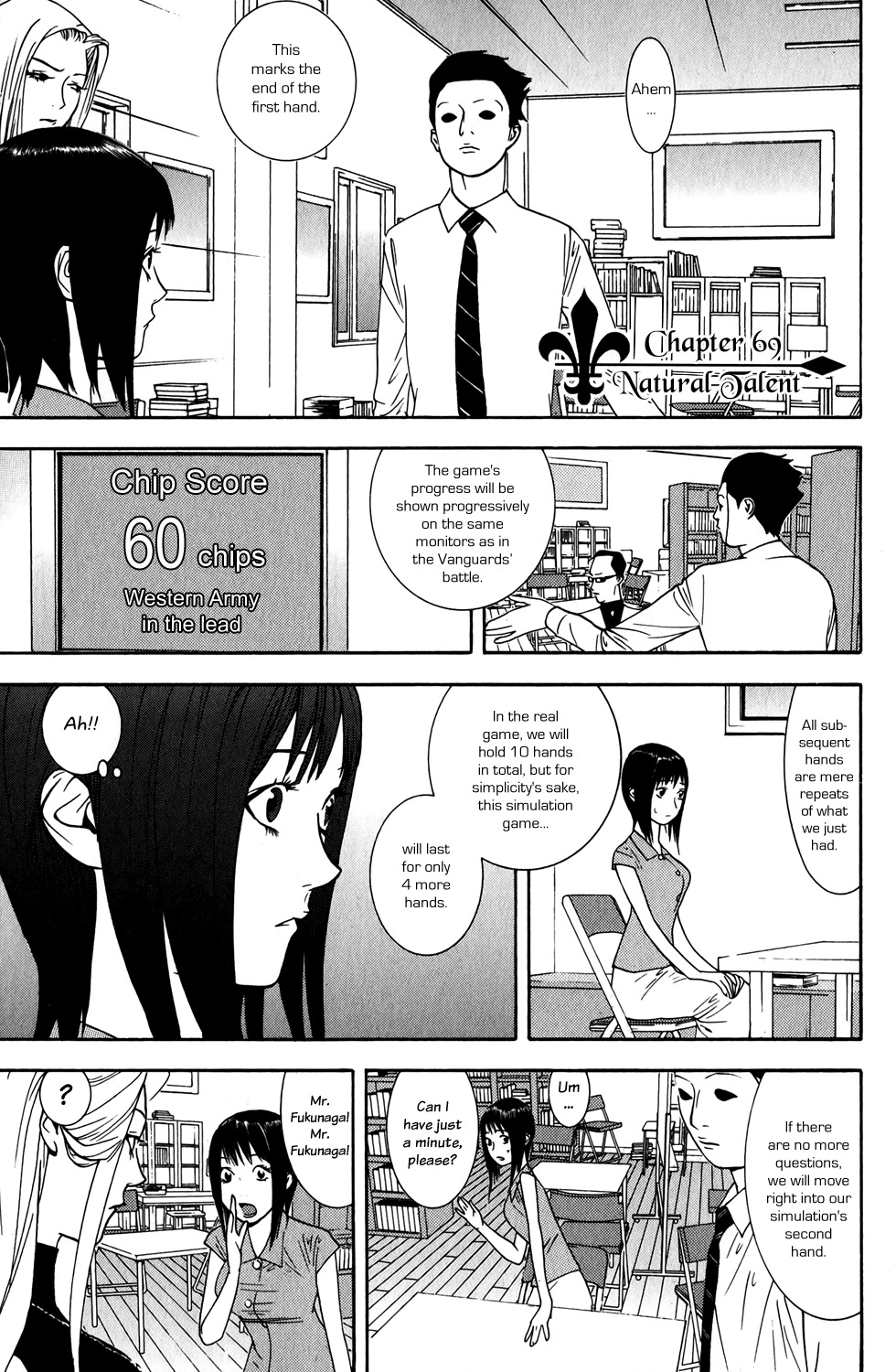 Liar Game Chapter 69 page 1 - Chapter 69: Natural Talent