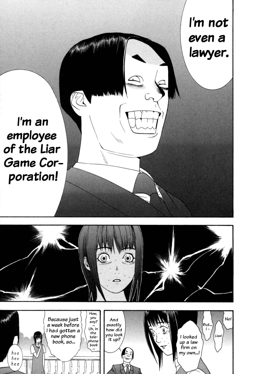 Liar Game Chapter 7 page 21 - Chapter 7: Game II