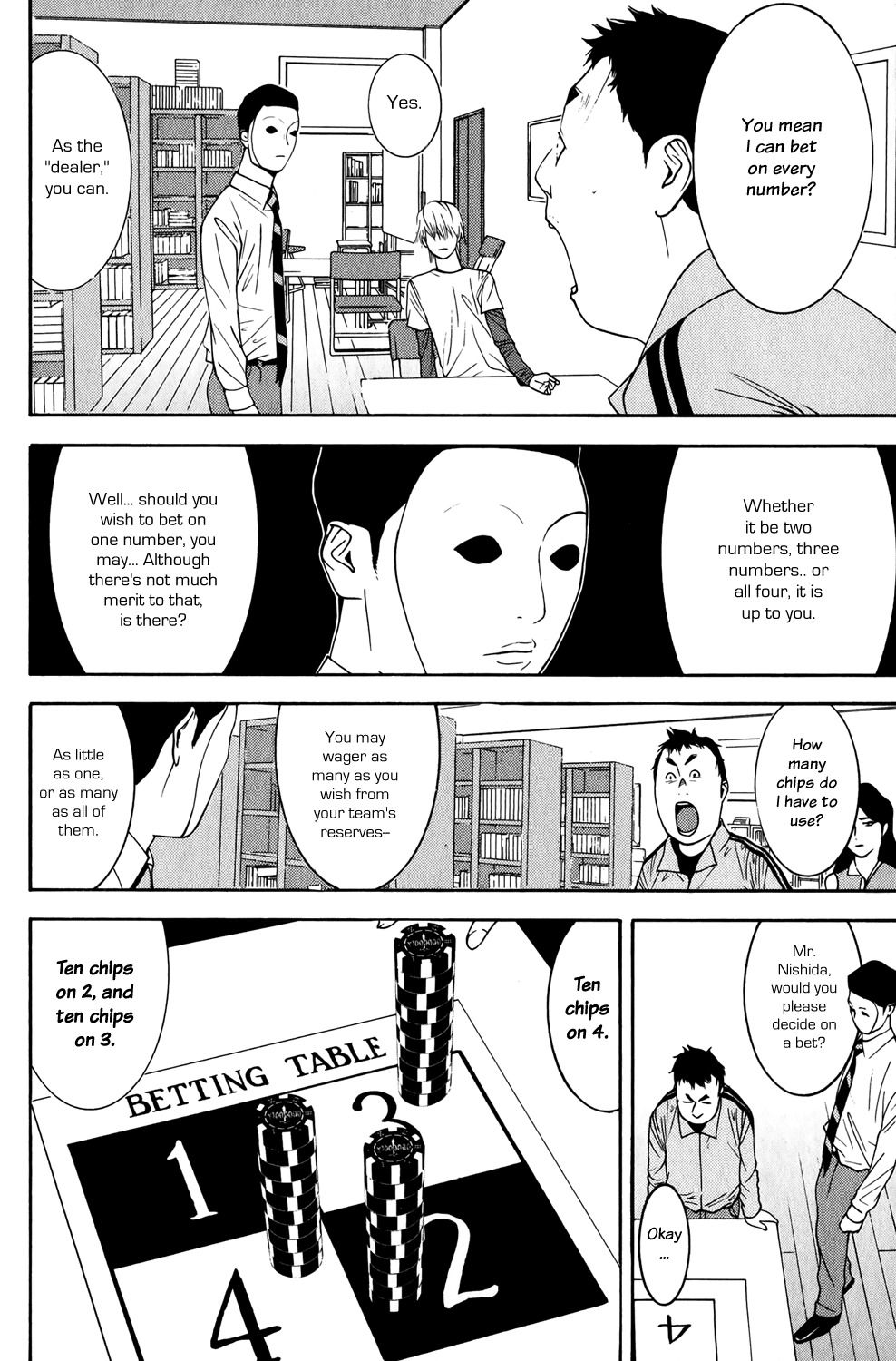 Liar Game Chapter 78 page 8 - Chapter 78: Coercion