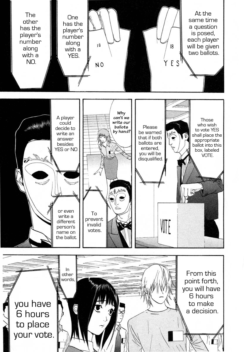 Liar Game Chapter 8 page 25 - Chapter 8: Commence Battle