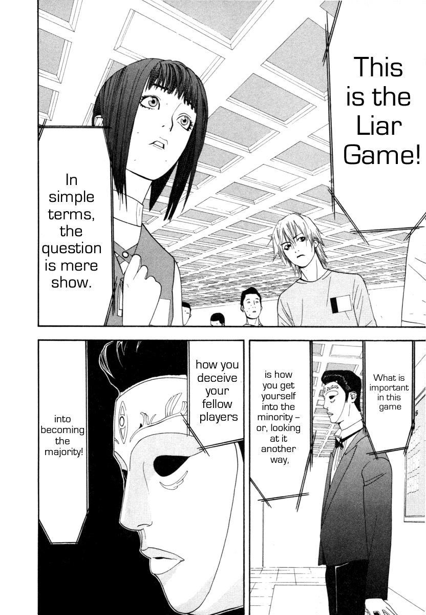 Liar Game Chapter 8 page 31 - Chapter 8: Commence Battle
