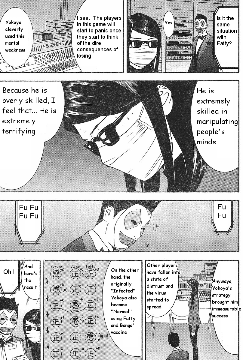 Liar Game Chapter 87 page 17 - Chapter 87: Virus Outbreak