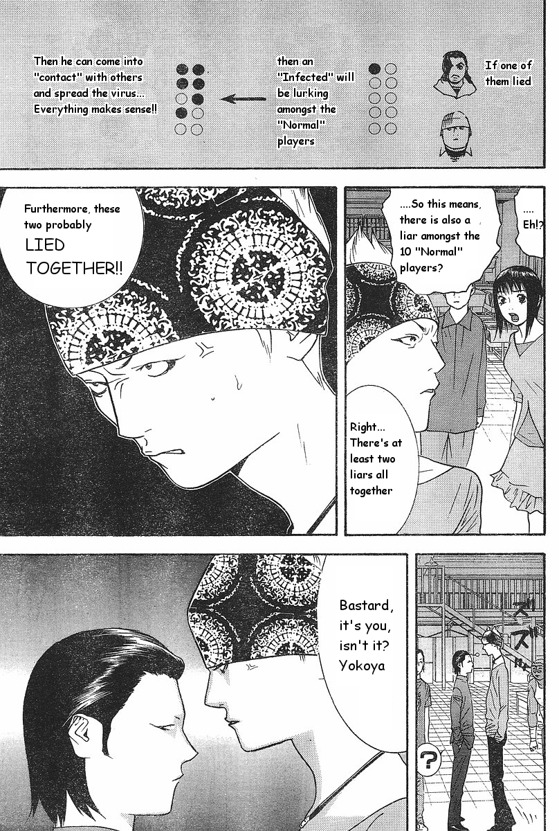 Liar Game Chapter 87 page 7 - Chapter 87: Virus Outbreak