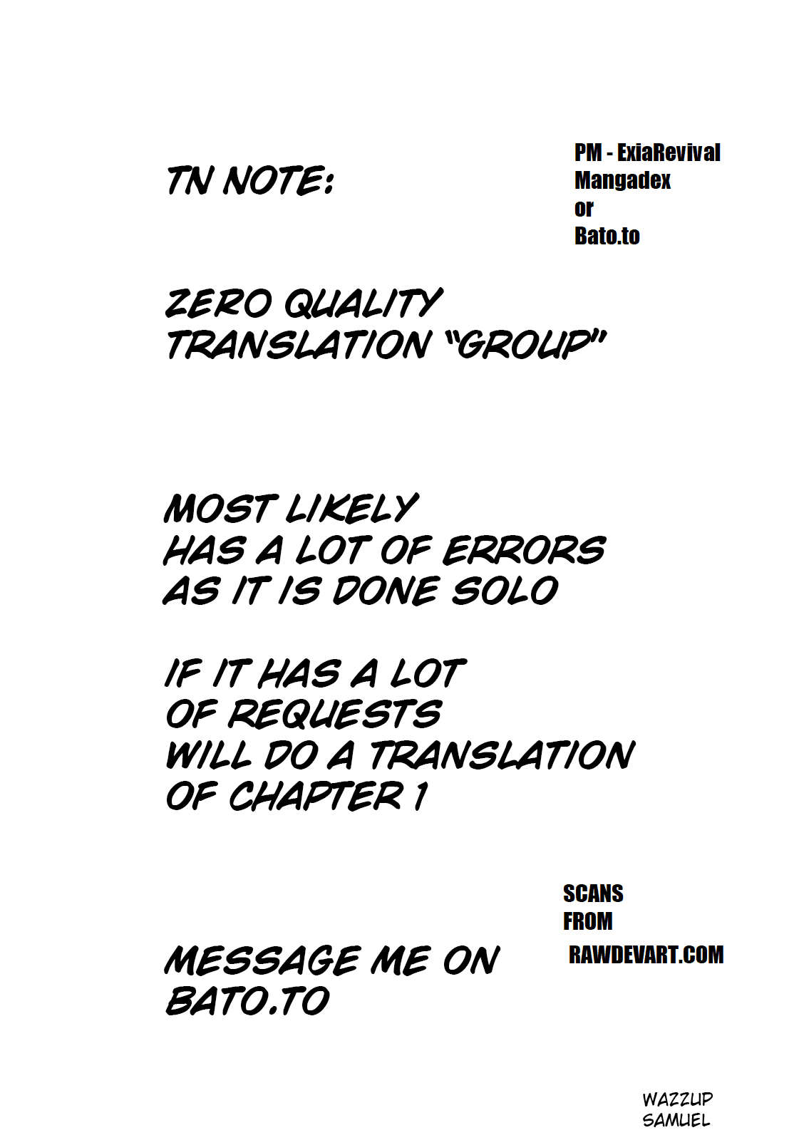 Liar Liar Chapter 0 page 1 - Chapter 0