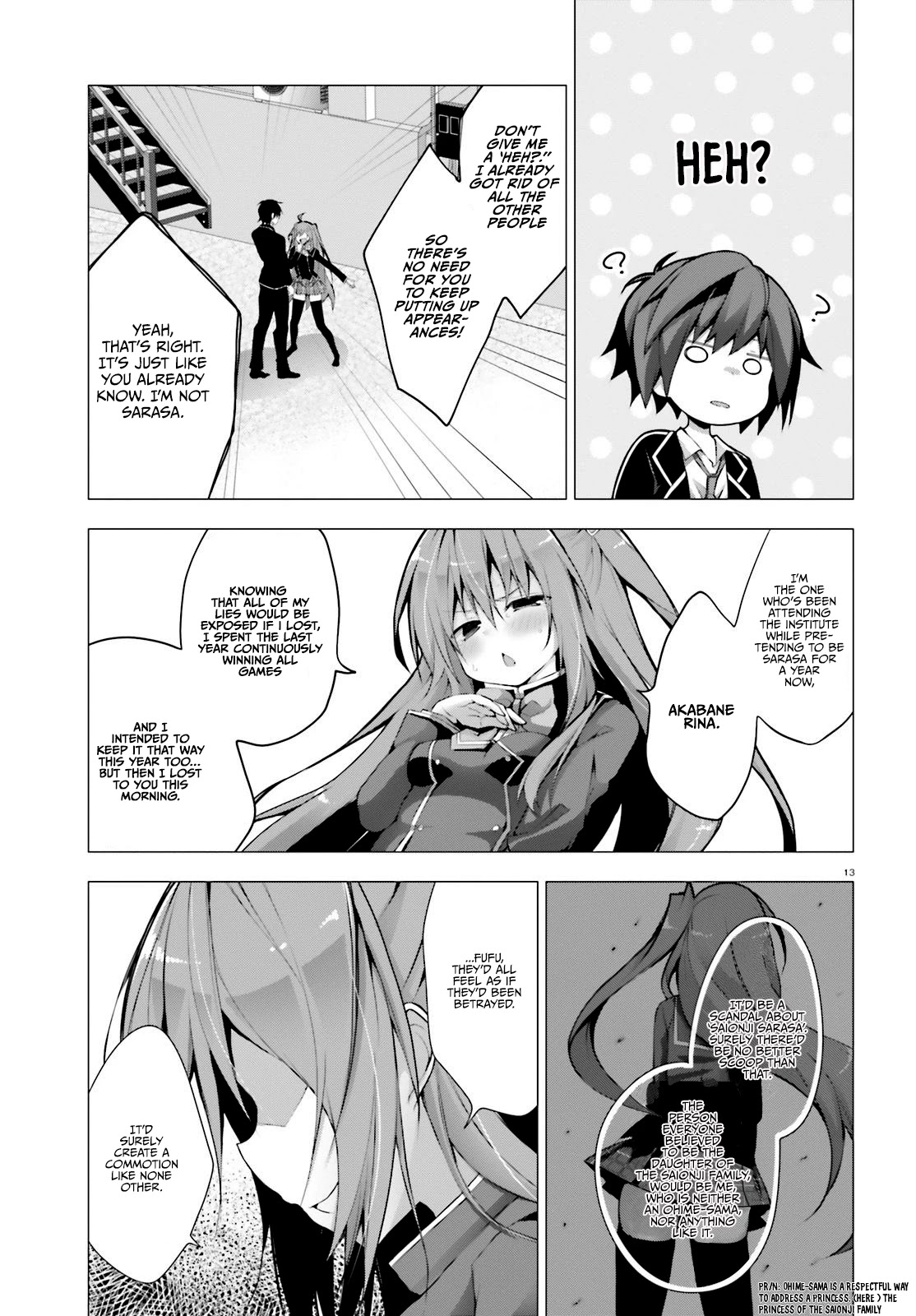 Liar Liar Chapter 5 page 13 - Chapter 5