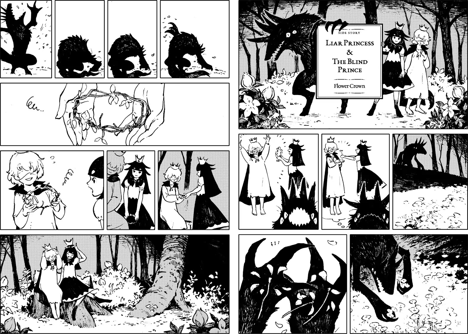 Liar Princess and the Blind Prince Chapter 1 page 1 - Chapter 1: Flower Crown