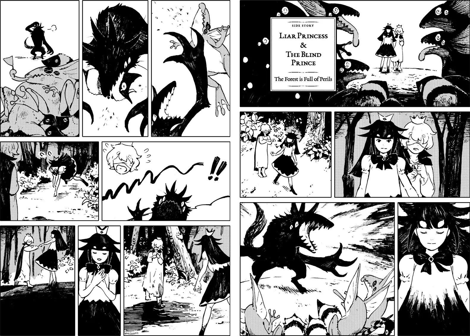 Liar Princess and the Blind Prince Chapter 2 page 1 - Chapter 2: The Forest Is Full Of Perils