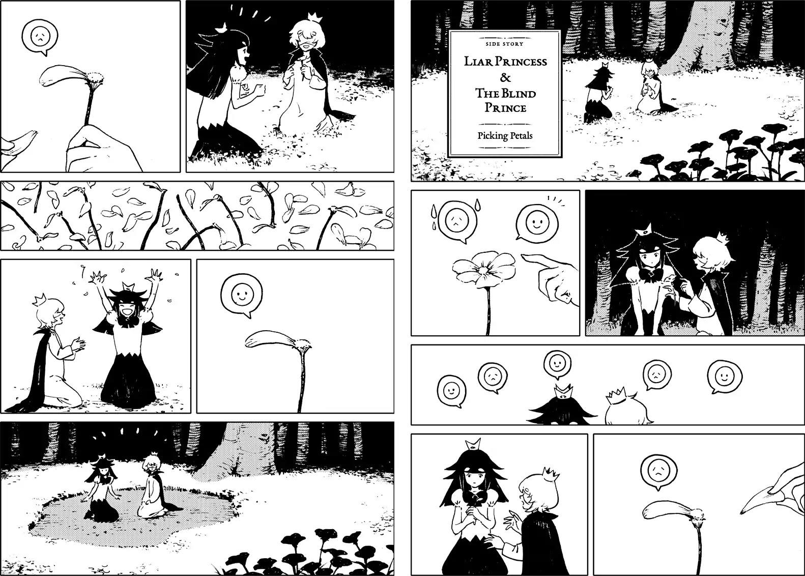 Liar Princess and the Blind Prince Chapter 8 page 1 - Chapter 8: Picking Petals