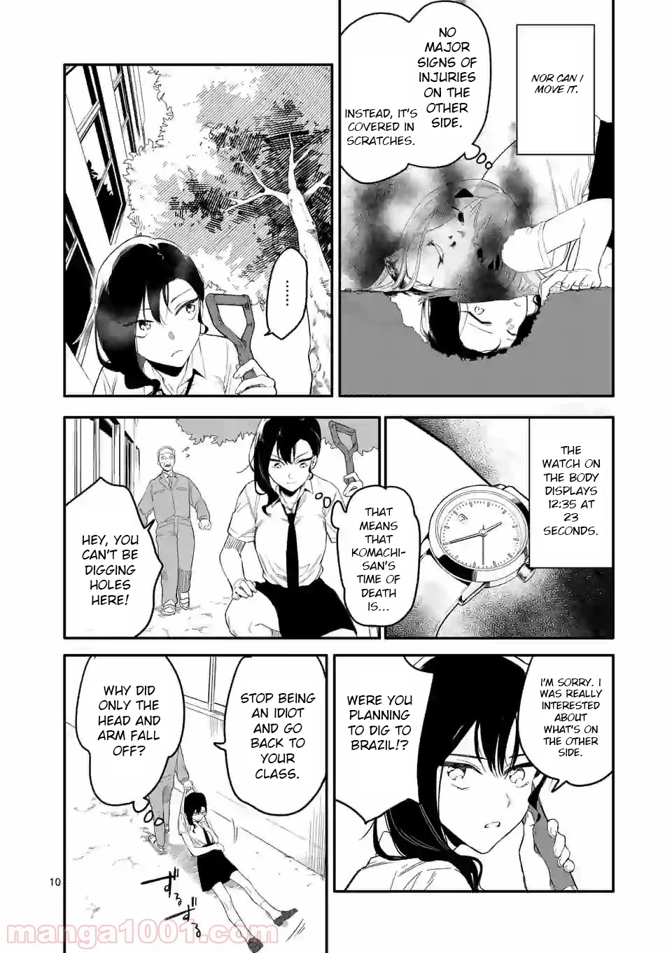 Liar Satsuki Can See Death Chapter 1 page 10 - Chapter 1: Decapitation