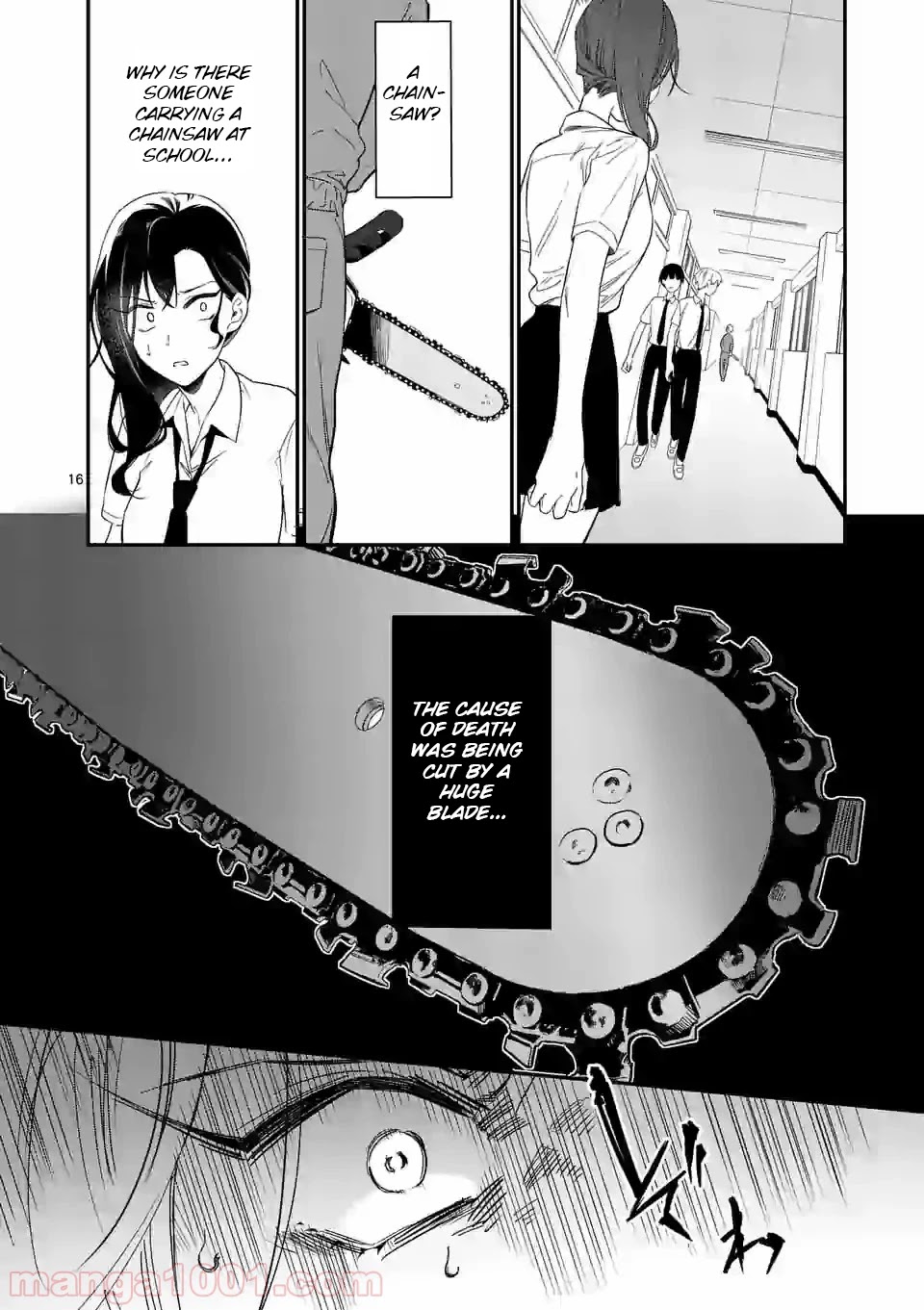 Liar Satsuki Can See Death Chapter 1 page 16 - Chapter 1: Decapitation